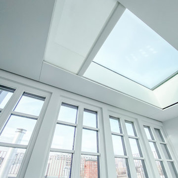 Brooklyn Heights – Somfy Motorized Skylights, Shades and Drapery