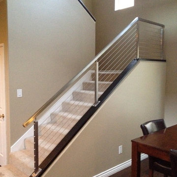 Brushed Stainless Steel Railing