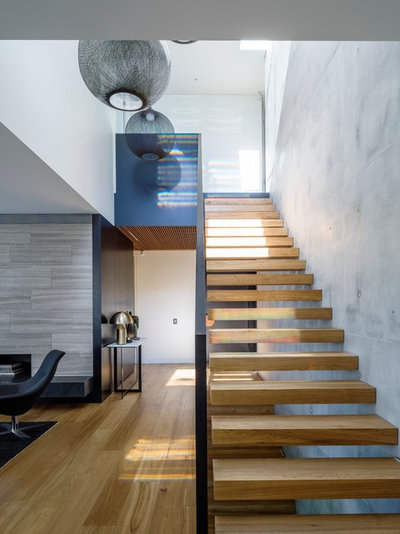 Contemporary Staircase by Corben Architects