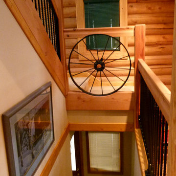 Cabin Stair Remodel and Bathroom Addition