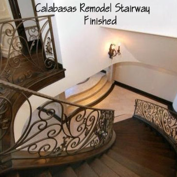 Calabasas Tuscan StairwayFinished