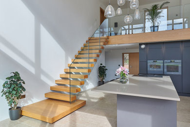 Cantilevered Staircase