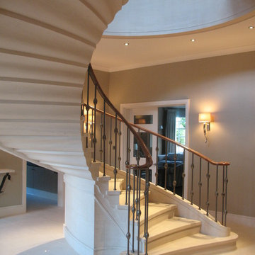 Cantilevered Staircase, Private House, North London