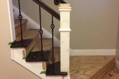 Example of a minimalist staircase design in Other