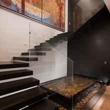 glass stair rail