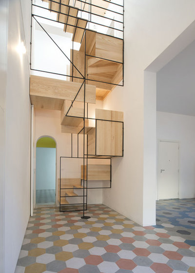 Contemporary Staircase by Francesco Librizzi Studio