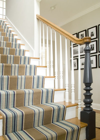 Traditional Staircase by Judy Cook Interiors, LLC