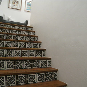 Cement Tile Staircase