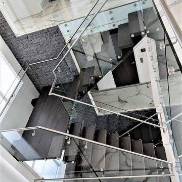 Center Stringer Staircase