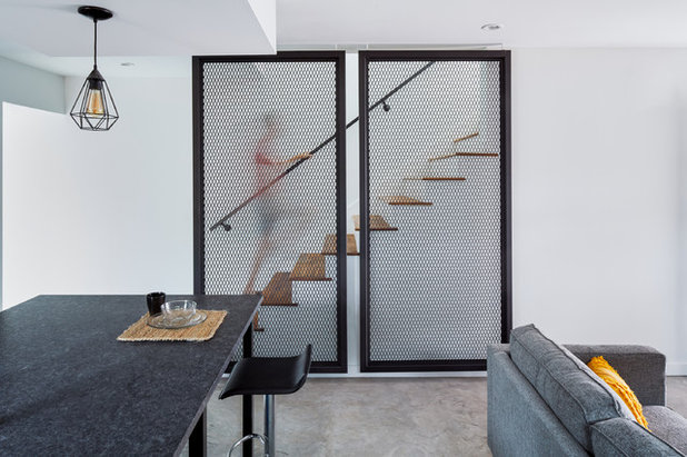 Contemporary Staircase by Davey McEathron Architecture