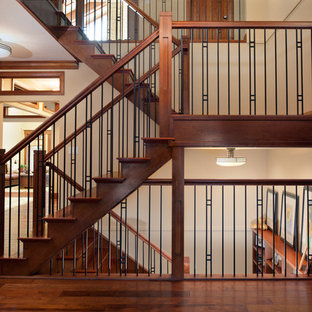 Cherry and Jatoba Stair
