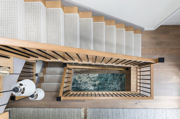 Eklektisch Treppen by Cream & Black Interior Design