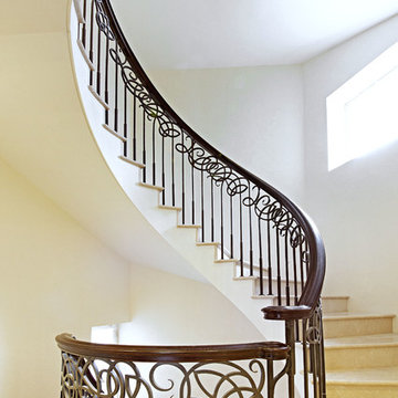 Chesterfield Hill London -  Traditional Style Helical Staircase