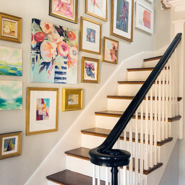 75 Beautiful Wood Stair Railing Pictures & Ideas | Houzz