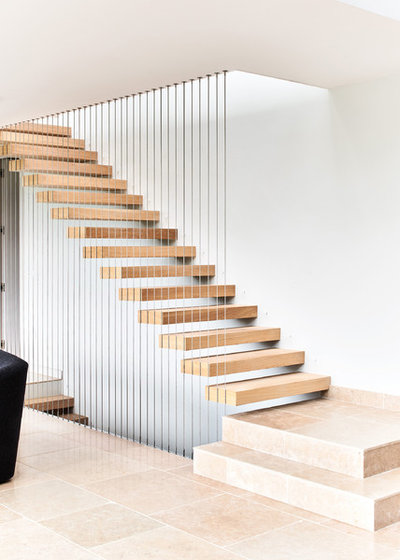 Contemporary Staircase by Adam Carter Photo