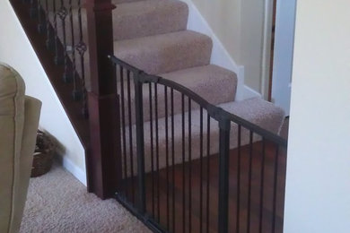 Childproofing stairs and entry