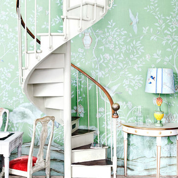 Chinoiserie Hand Painted Wallpaper