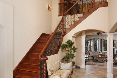 Inspiration for a timeless staircase remodel in Other