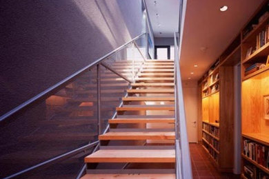 Inspiration for a modern staircase in Minneapolis.