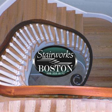 classic curved stair