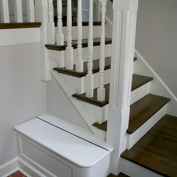 Classic Stair with Back Paneling