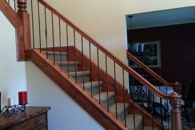 Design ideas for a classic staircase in Minneapolis.