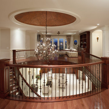 Classical - Domed Curving Staircase