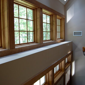 Clerestory Windows in Stairwell