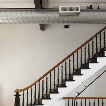 Clinton Hill Townhouse Staircase