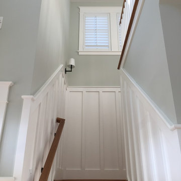 Coastal Style board and batten detail