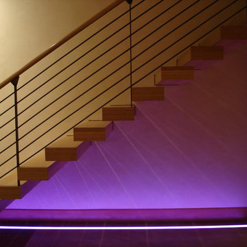 Colored Stair Lighting