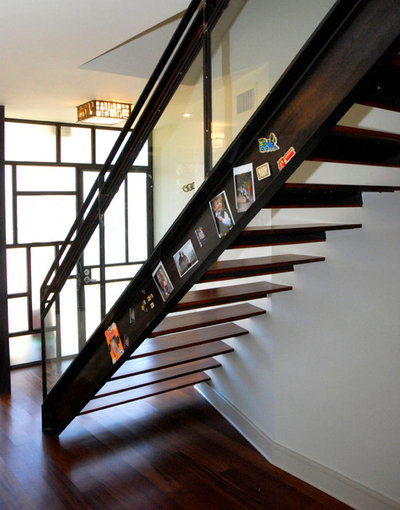 Contemporary Staircase by Kara Mosher