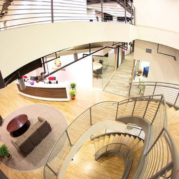 Commercial Curved Staircases