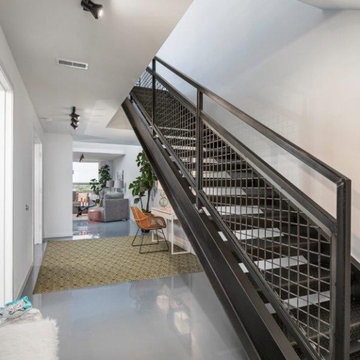 Commercial Stair Stringers for Industrial Lofts