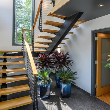 Complete Modern Railing and Stair System