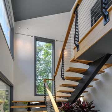 Complete Modern Railing and Stair System