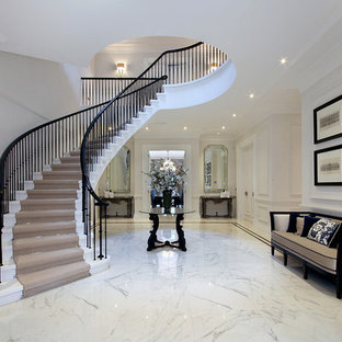 Concrete stairs in Virginia water