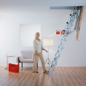 Contemporary and high strength loft ladder