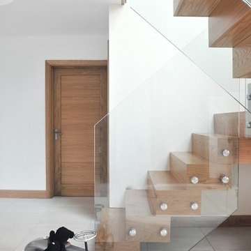 Contemporary Glass Staircases