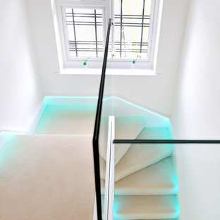 Contemporary Glass Staircases