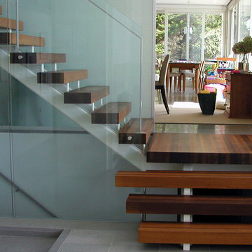 Contemporary Ipe Staircase