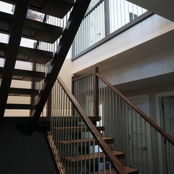 Contemporary Open Stairs