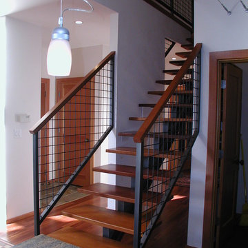 Contemporary railing for Private Residence. Steel Concepts Etc.