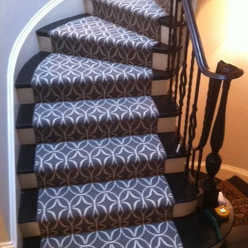 Contemporary Staircase Carpet Runner
