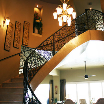 Contemporary Staircase Railing