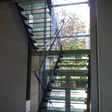 Coquitlam Glass Stair