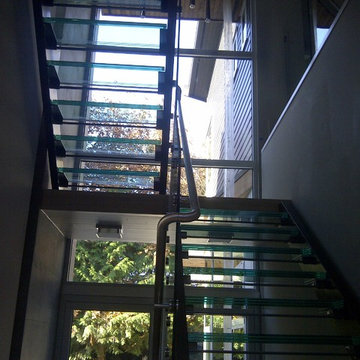 Coquitlam Glass Stair