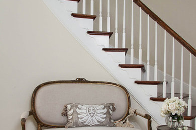 Example of a classic staircase design in Philadelphia