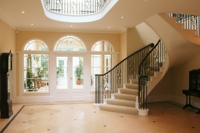Traditional staircase in West Midlands.