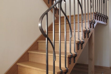 Inspiration for a classic staircase in Sussex.